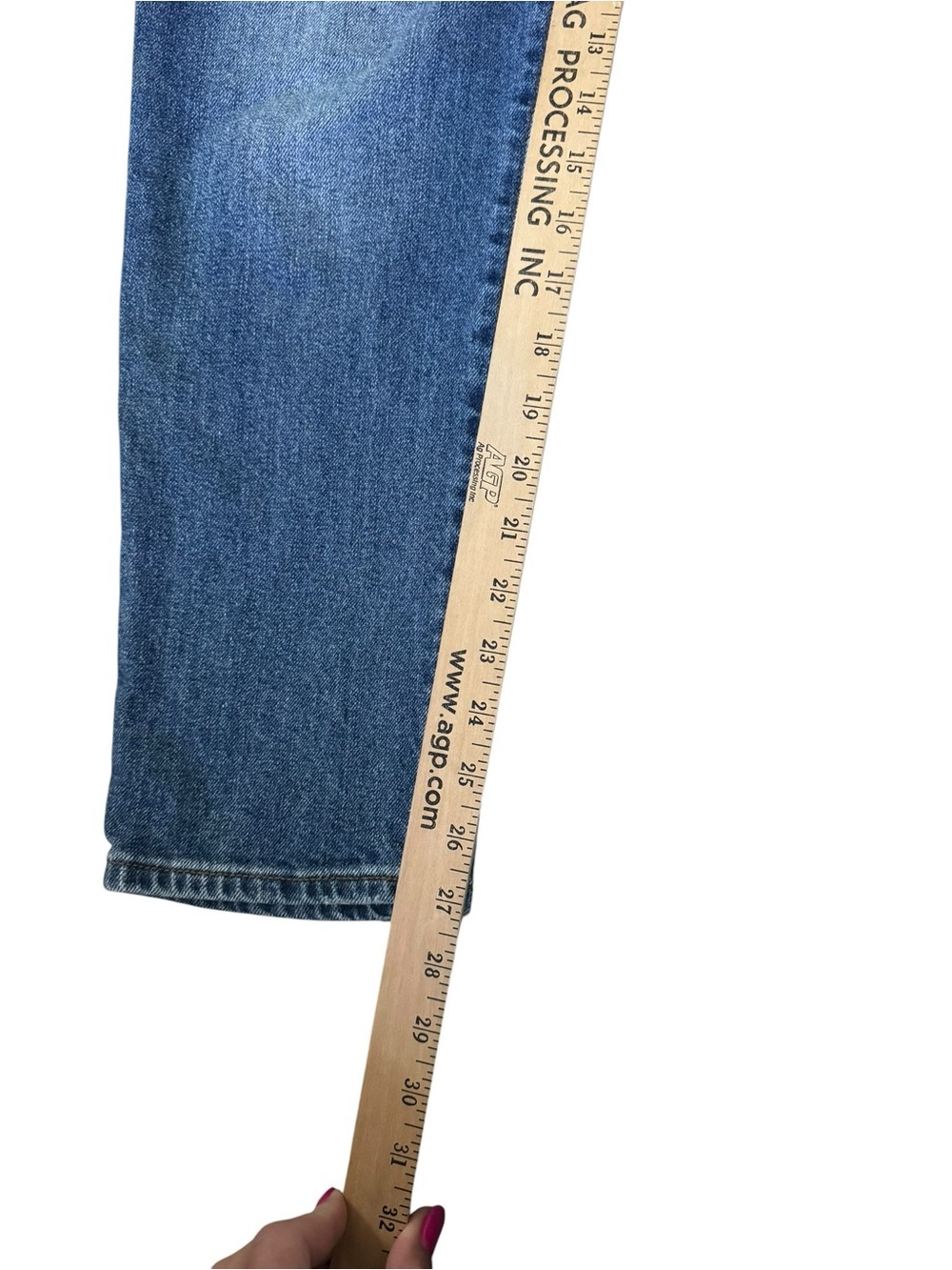 GAP Best Girlfriend Jeans Women’s 28 Medium Wash Distressed Stretch Denim - Picture 4 of 7